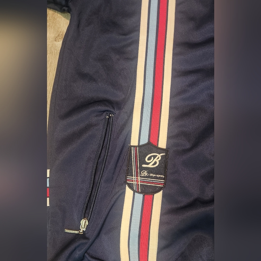 Brooklyn Xpress Vintage Y2K Embroidered Logo Streetwear‎ Track Jacket Men's XL - Picture 6 of 8